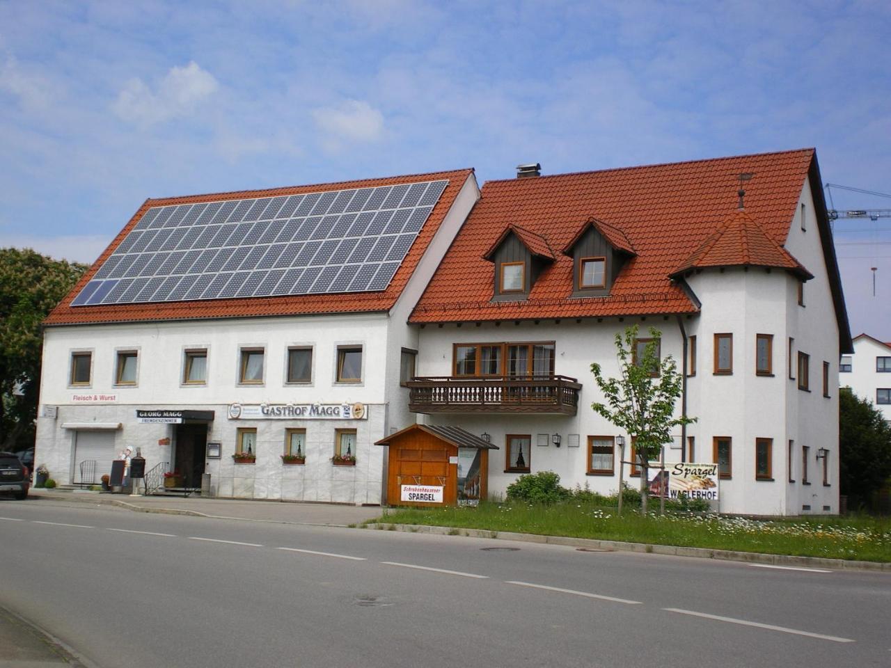 Отель Gasthof Magg Biberbach  Экстерьер фото