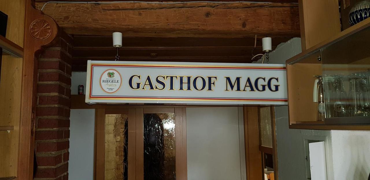 Отель Gasthof Magg Biberbach  Экстерьер фото